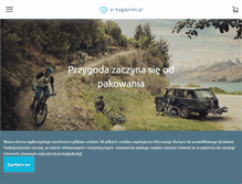 Tablet Screenshot of e-bagazniki.pl